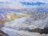 ´From Gael Charn, Drumochter', Acrylic & Pastel, 2008, 30